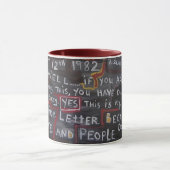 Mug Ma lettre suicide (Centre)