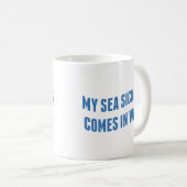 Mug Ma maladie de la mer (Devant droit)