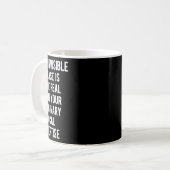 Mug Ma Maladie Invisible Est Une Maladie Cardiaque Rée (Devant gauche)