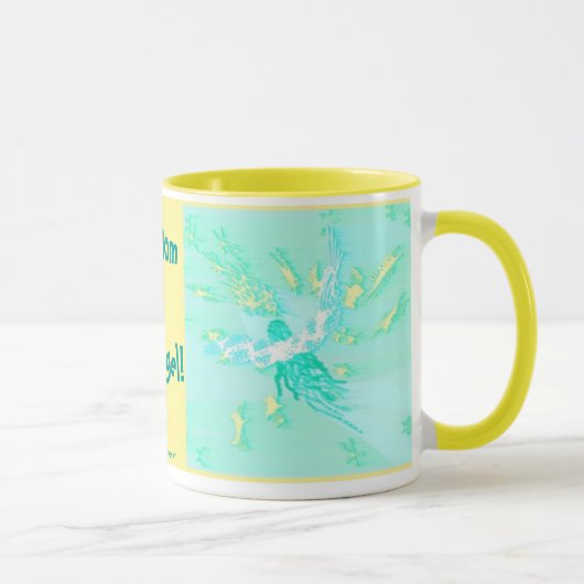 MUG MA MAMAN EST UN ANGE (Droite)