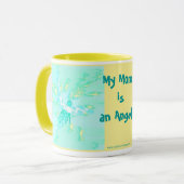 MUG MA MAMAN EST UN ANGE (Devant gauche)