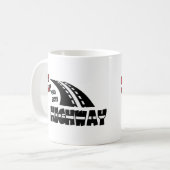 Mug Ma manière ou la route, 2, avec la route (Devant gauche)
