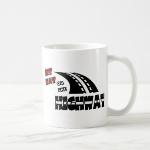 Mug Ma manière ou la route, 2, avec la route