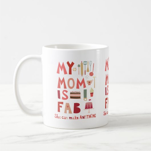Mug Ma mère est fab (Gauche)