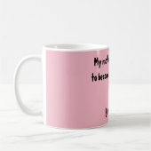 Mug "Ma Mère M'A Dit De Ne Pas Devenir Comptable" (Gauche)