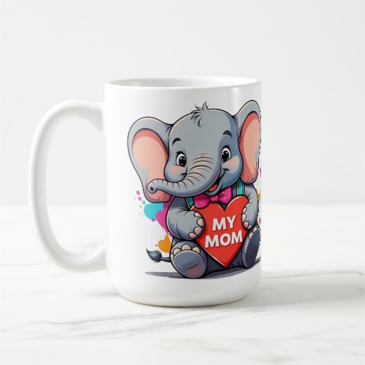 Mug ma mère- mère jour- éléphant (Gauche)