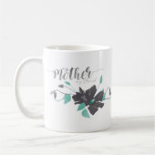 Mug Ma mère Mon ami Clematis gris Turquoise (Gauche)