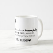 Mug Ma mère, mon meilleur ami (Devant droit)