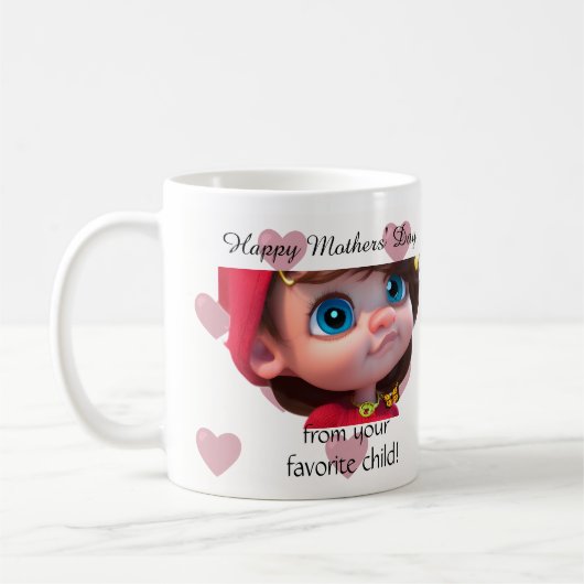 Mug Ma mère super cool (Gauche)