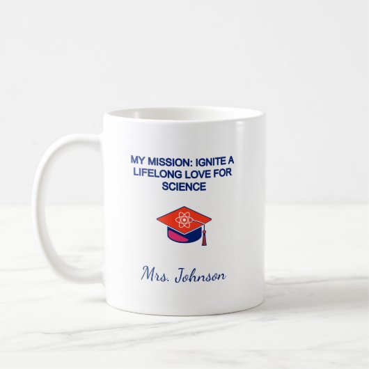 Mug Ma mission : susciter un amour éternel pour la sci (Gauche)
