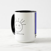 Mug Ma Musique Bleue (Devant gauche)