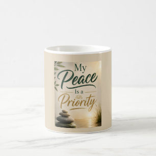Mug Ma paix est une priorité