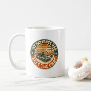 Mug Ma patience a quitté le chat – Télégraphe vintage
