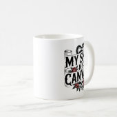 Mug Ma peau, ma toile Art de tatouage (Devant droit)
