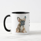Mug Ma personne préférée est un chien français (Gauche)