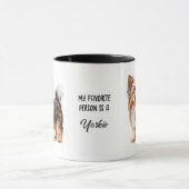 Mug Ma personne préférée est un Chien Yorkie (Centre)