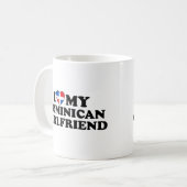Mug Ma petite amie dominicaine (Devant gauche)
