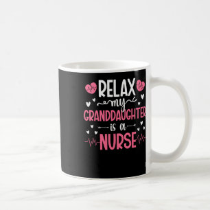 Mug Ma Petite-Fille Est Une Grand-Mère Infirmière D'Un