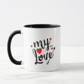 Mug ma photo de coutume d'amour (Gauche)