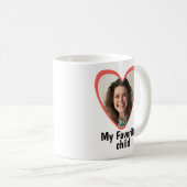 Mug Ma photo personnalisée d'enfant préféré (Devant droit)
