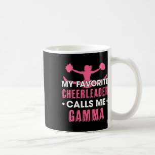 Mug Ma pom-pom girl préférée m'appelle Gamma Cheerlead