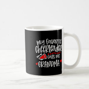 Mug Ma pom-pom girl préférée m'appelle grand-mère drôl