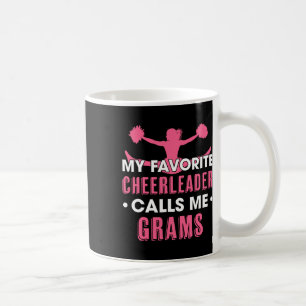 Mug Ma pom-pom girl préférée m'appelle mamie Cheerlead