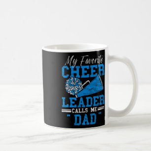 Mug Ma pom-pom girl préférée m'appelle Papa Fort Fier