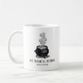 Mug Ma potion magique Halloween sorcière caldron (Gauche)