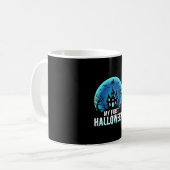 Mug Ma première conception de maison hantée effrayante (Devant gauche)