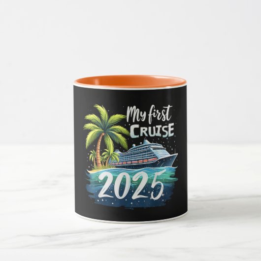 Mug Ma première croisière 2025 (Centre)