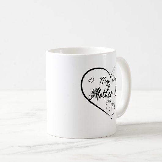 Mug Ma première fête des mères pour maman (Devant droit)