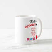 Mug Ma première Saint Valentin, c'est toi, maman (Devant droit)