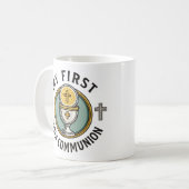 Mug Ma première Sainte Communion Eucharistie 1ère Chré (Devant gauche)