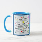 Mug Ma Prière Pour Vous Bénédiction (Gauche)