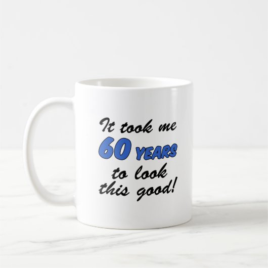 Mug M'a pris 60 ans (Gauche)