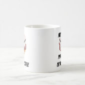 Mug Ma puissance taiko est à 90% café (Centre)