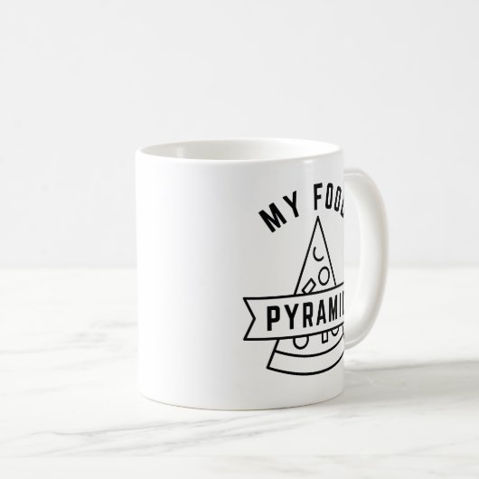 Mug Ma pyramide alimentaire (Devant droit)