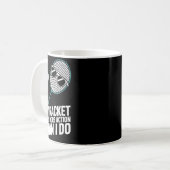 Mug Ma raquette a plus d'action que moi Funny Badmint (Devant gauche)