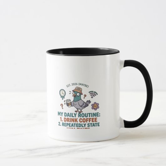 Mug Ma routine quotidienne (Droite)