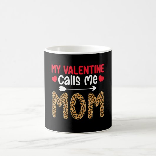 Mug Ma Saint Valentin M'Appelle Maman Leopard Buffalo  (Centre)
