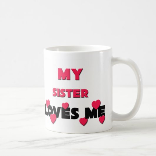 Mug Ma soeur m'aime (Droite)