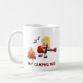 Mug Ma Tasse-Fille de camping (Gauche)