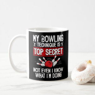 Mug Ma technique de bowling est top secret Bowling drô