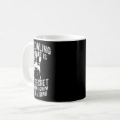 Mug Ma Technique De Bowling Est Top Secret Funny Bowli (Devant gauche)