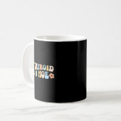 Mug Ma thyroïde est un mignon ss mignon ss drôle rétro (Devant gauche)