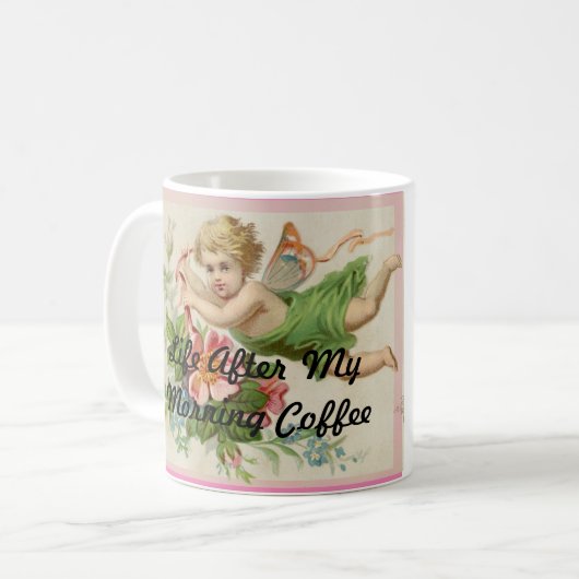 Mug Ma vie avec de la pâte à café (Devant gauche)