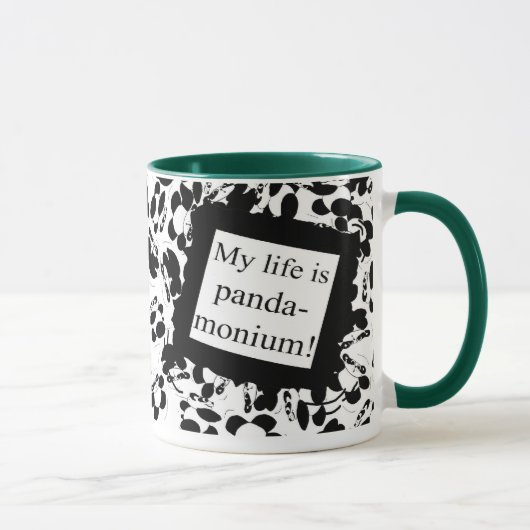 Mug Ma vie est panda-monium (Droite)