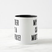 Mug Ma voiture est une moto (Centre)