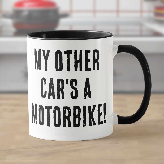 Mug Ma voiture est une moto